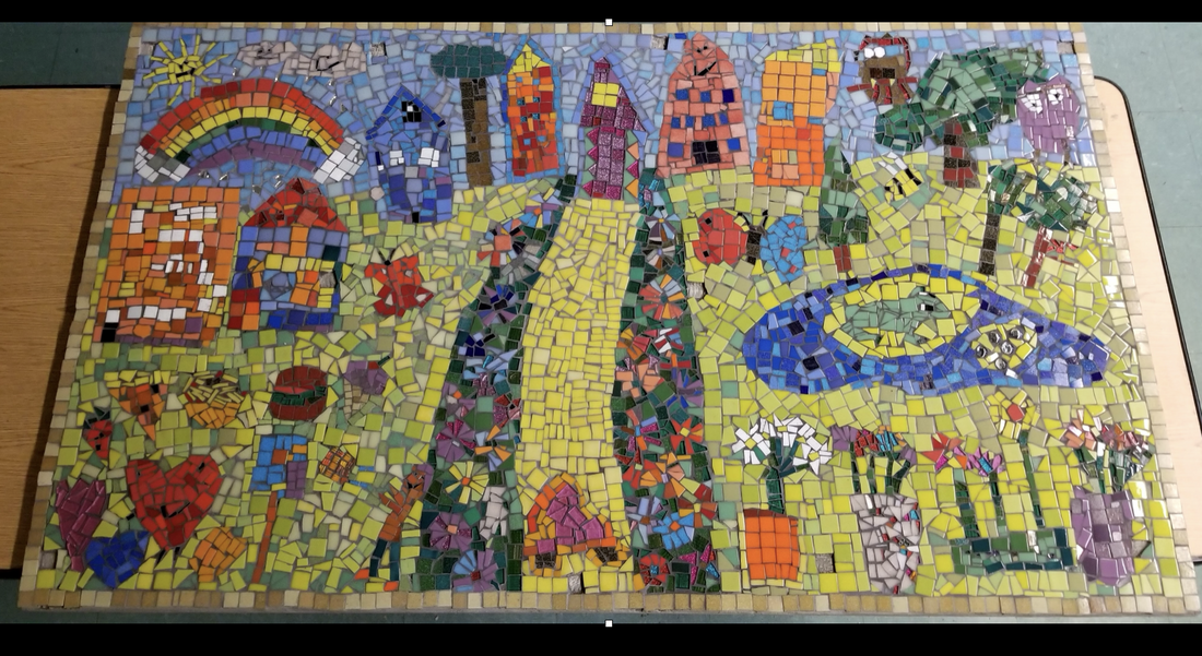 school mosaic project